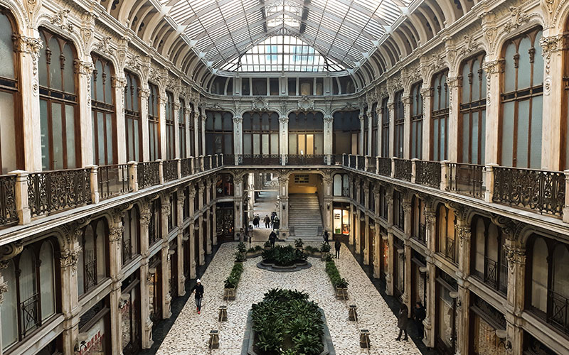 Quiet building in Turin