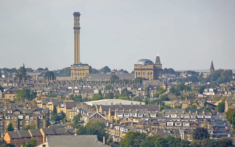 A cloudy day over Bradford