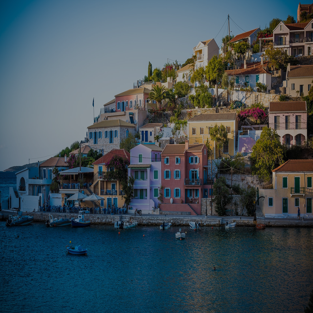 Houses on the waterfront